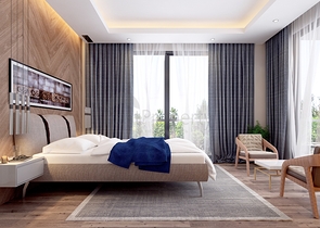 Виллы 4+1 с собственным бассейном в Кадрие Белеке