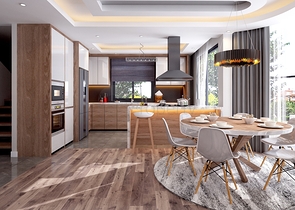 Виллы 4+1 с собственным бассейном в Кадрие Белеке