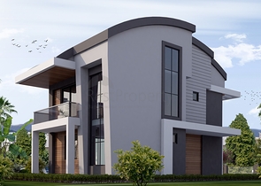 Виллы 4+1 с собственным бассейном в Кадрие Белеке