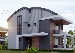 Виллы 4+1 с собственным бассейном в Кадрие Белеке