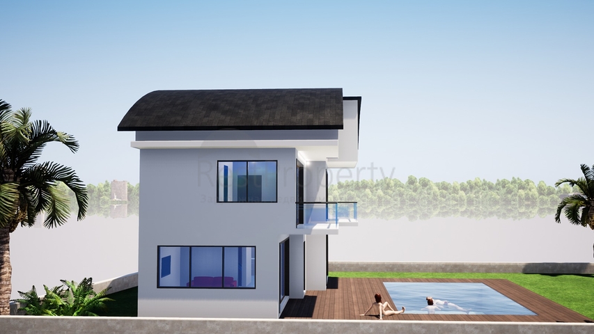 Отдельностоящая вилла 4+1 с собственным бассейном в Белеке