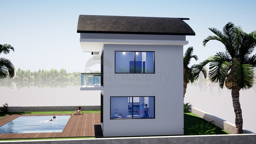 Отдельностоящая вилла 4+1 с собственным бассейном в Белеке