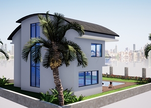 Отдельностоящая вилла 4+1 с собственным бассейном в Белеке