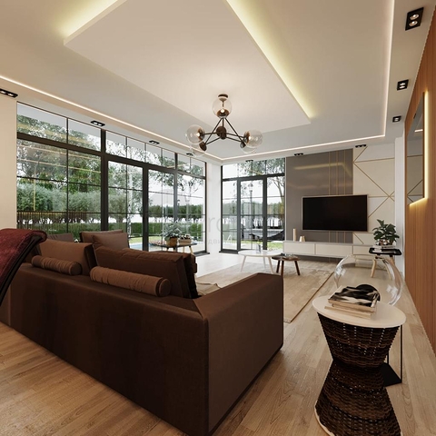 Виллы 6+1 на завершающей стадии строительства в Белеке