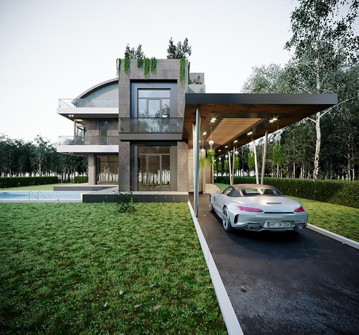 Виллы 6+1 на завершающей стадии строительства в Белеке