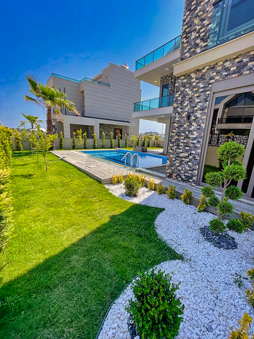 Виллы 6+1 на завершающей стадии строительства в Белеке