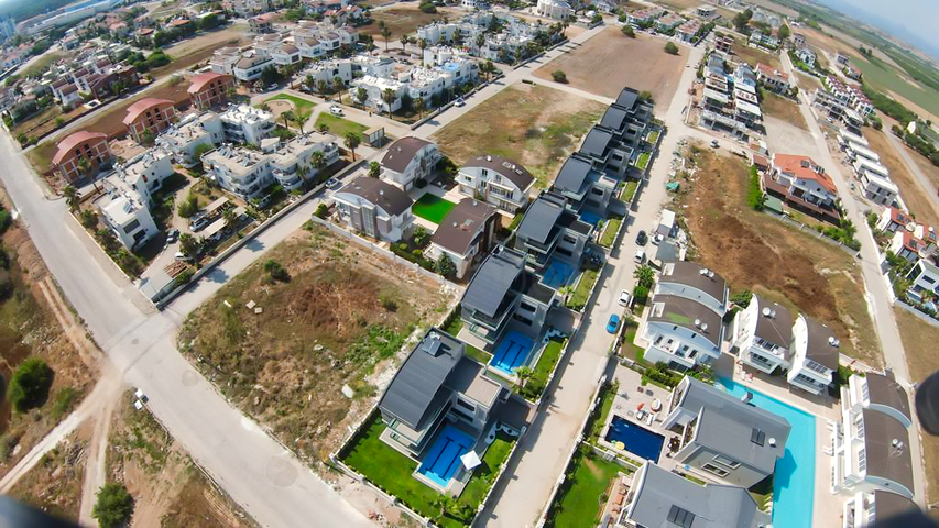 Виллы 6+1 на завершающей стадии строительства в Белеке