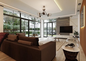 Виллы 6+1 на завершающей стадии строительства в Белеке