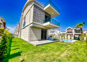 Виллы 6+1 на завершающей стадии строительства в Белеке