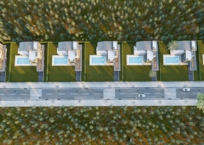 Виллы 6+1 на завершающей стадии строительства в Белеке