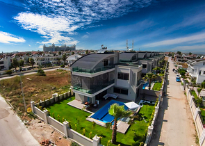 Виллы 6+1 на завершающей стадии строительства в Белеке