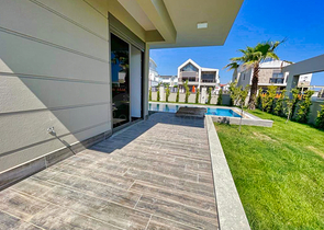 Виллы 6+1 на завершающей стадии строительства в Белеке