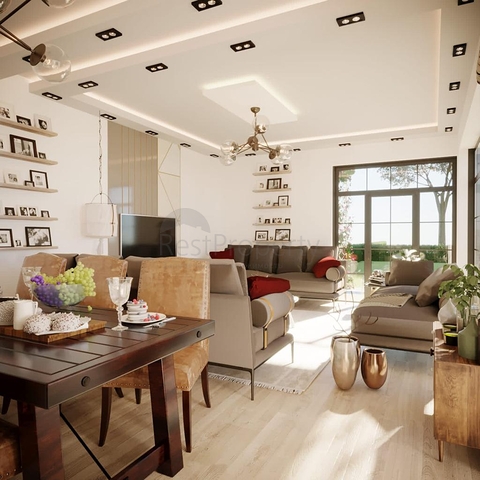 Виллы 4+1 с личным бассейном в Кадрие Белеке 