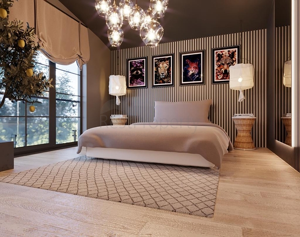 Виллы 4+1 с личным бассейном в Кадрие Белеке 