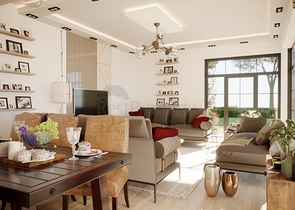 Виллы 4+1 с личным бассейном в Кадрие Белеке 