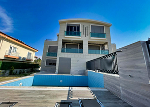 Виллы 4+1 с личным бассейном в Кадрие Белеке 