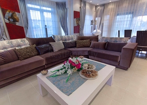 Вилла 4+1 с бассейном в пешей доступности к пляжу в Белеке