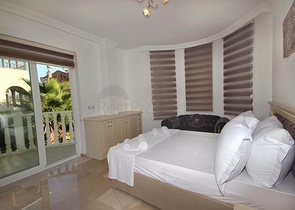 Вилла 3+1 с мебелью с личным бассейном в Белеке