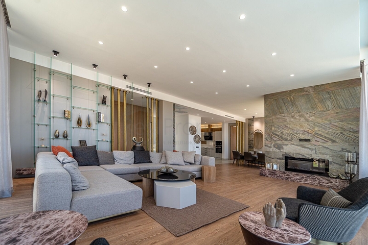 Вилла проект на элитной возвышенности Бодрума !