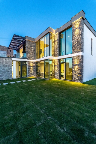 Вилла проект на элитной возвышенности Бодрума !