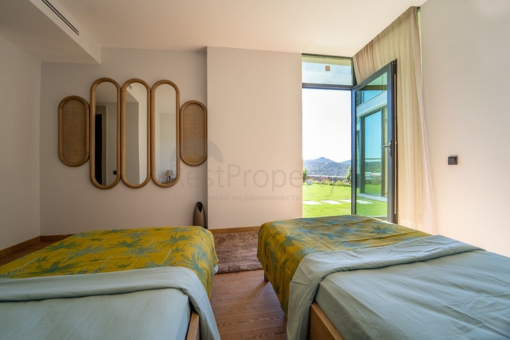 Вилла проект на элитной возвышенности Бодрума !