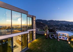 Вилла проект на элитной возвышенности Бодрума !