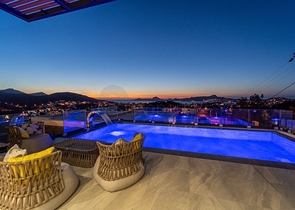 Вилла проект на элитной возвышенности Бодрума !