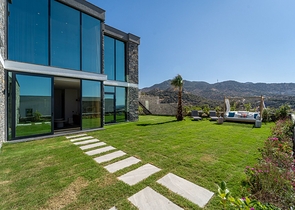 Вилла проект на элитной возвышенности Бодрума !