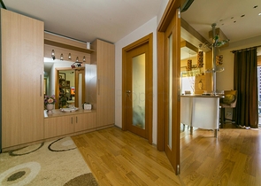 Квартира 3+1 с видом на море в районе Лара Анталья