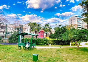 Элитная квартира 4+1 с видом на Средиземное море в Анталии