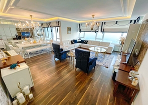 Элитная квартира 4+1 с видом на Средиземное море в Анталии