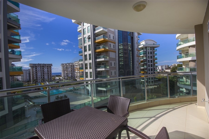 Меблированная  квартира планировки 2+1