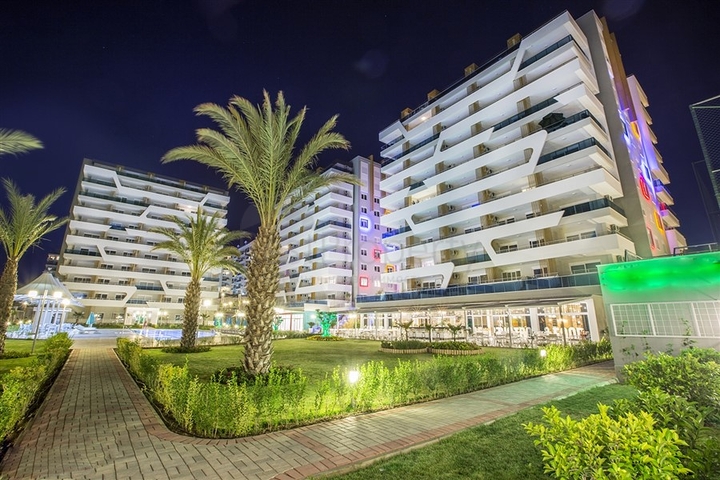 Двухкомнатная квартира в районе Авсаллар