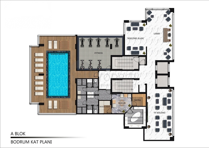 Квартиры в новом комплексе в Махмутларе