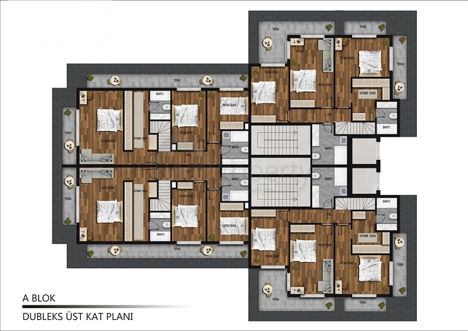Квартиры в новом комплексе в Махмутларе