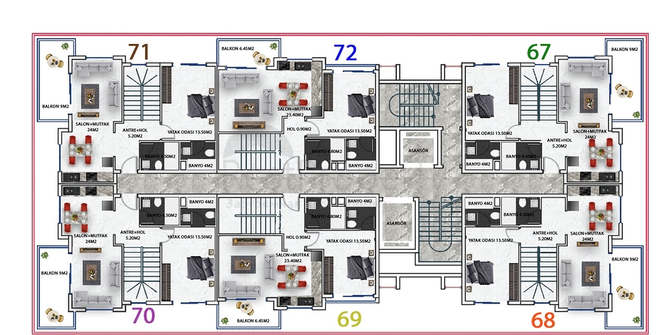 Инвестиционный проект в районе Махмутлар