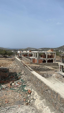 Строится комфортная вилла - проект в семейном районе Бодрума!