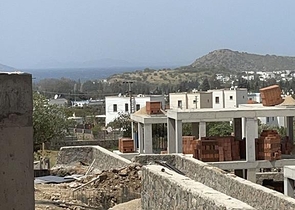 Строится комфортная вилла - проект в семейном районе Бодрума!