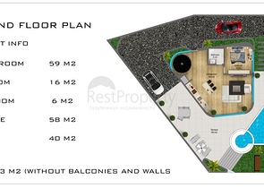 Новый проект вилл в Каргыджаке