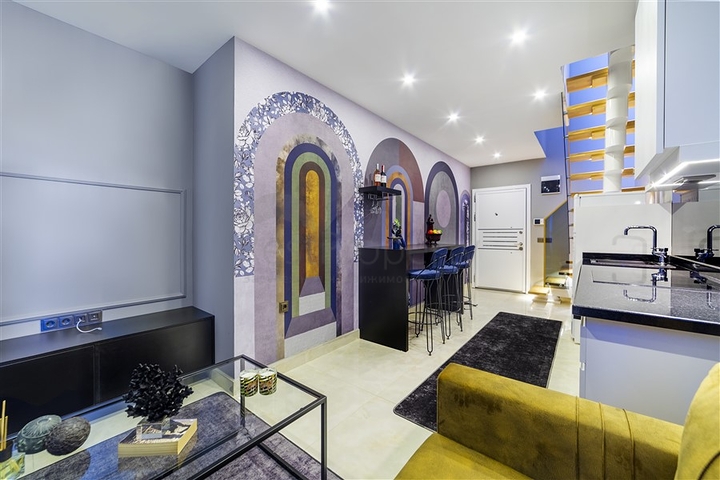 Меблированная квартира планировки 1+1