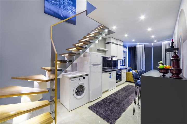 Меблированная квартира планировки 1+1