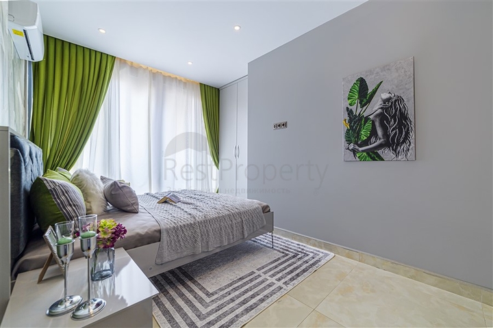 Меблированная квартира планировки 1+1