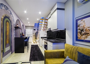 Меблированная квартира планировки 1+1