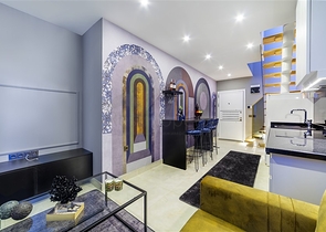 Меблированная квартира планировки 1+1