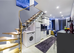 Меблированная квартира планировки 1+1