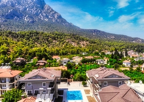 Квартиры 3+1 в новом проекте в Асланбуджаке Кемере