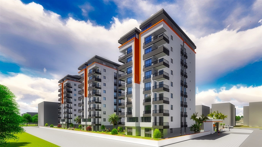 Квартиры 2+1 с отдельной кухней в проекте в Кепезе