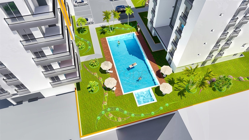 Квартиры 2+1 с отдельной кухней в проекте в Кепезе