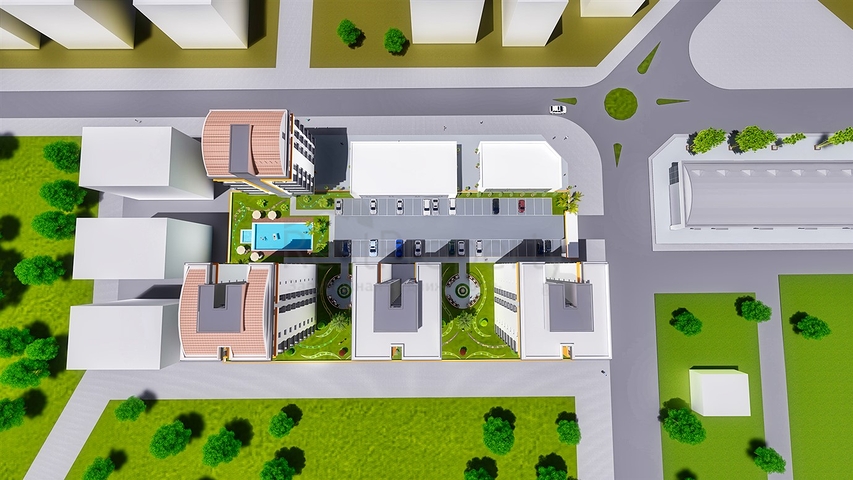 Квартиры 2+1 с отдельной кухней в проекте в Кепезе