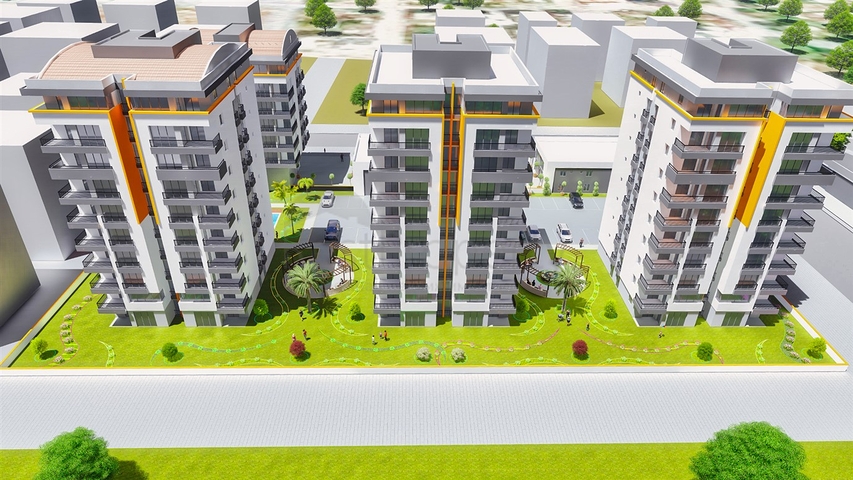 Квартиры 2+1 с отдельной кухней в проекте в Кепезе